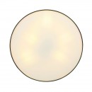 Globo 15229D6 stropní svítidlo Clarke 1x60W | E27 - černá, matný nikl, zlatá