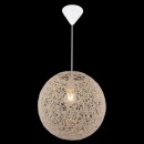 Globo 15252B závěsné stropní svítidlo Coropuna 1x60W | E27 - bílá, béžová