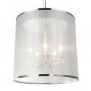 Globo 15259H3 závěsné stropní svítidlo Naxos 1x40W | E14 - chrom