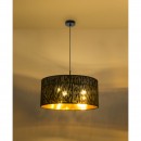 Globo 15264H1 závěsné stropní svítidlo Tuxon 3x60W | E27 - černá, zlatá