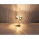 Globo 15265-2T stolní svítidlo Tarok 2x25W | E14 - stříbrná