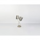 Globo 15265-2T stolní svítidlo Tarok 2x25W | E14 - stříbrná