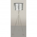 Globo 15360S1 stojací svítidlo Nadi 1x60W | E27 - stříbrná