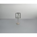 Globo 15360T stolní svítidlo Nadi 1x40W | E14 - stříbrná