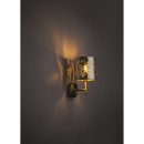 Globo 15360W nástěnné svítidlo Nadi 1x40W | E14 - stříbrná