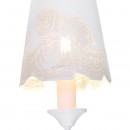 Globo 15371W nástěnné svítidlo Sabadell 1x40W | E14 - bílá