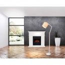 Globo 21511S stojací svítidlo Mattis 1x60W | E27 - nastavitelné rameno, bílá