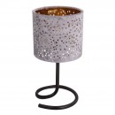 Globo 24001BG stolní svítidlo Norro 1x40W | E14 - černá, béžová