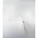 Globo 24122K LED svítidlo s klipem Deniz 1x5W | 350lm | 3000K - kabelový vypínač, ohebné rameno, matný nikl, chrom