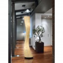 Globo 25836 stojací svítidlo Bali 1x40W | E27 - imitace mušle