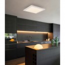 Globo 41604D2D LED stropní svítidlo Rosi 1x30W | 2400lm | 3000K - fixace barev, 3 fázové stmívání, opál, bílá