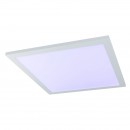 Globo 41604D2RGB LED stropní svítidlo Rosi 1x30W | 240-2400lm | 3000K-6000K | RGB - dálkový ovladač, fixace barev, stmívatelné, měnič barev, opál bílá