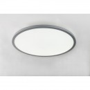 Globo 41639-60 LED stropní svítidlo Sabi 1x60W | 200-3500lm | 3000K-6000K - dálkový ovladač, stmívatelné, fixace barev, noční osvětlení, stříbrná