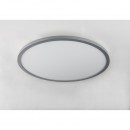 Globo 41639-60 LED stropní svítidlo Sabi 1x60W | 200-3500lm | 3000K-6000K - dálkový ovladač, stmívatelné, fixace barev, noční osvětlení, stříbrná