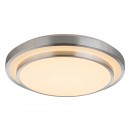 Globo 41738-48RGB LED stropní svítidlo Ina II 1x48W | 195-1950lm | 3000K-6500K | RGB - dálkový ovladač, fixace barev, měnič barev, stmívatelné, noční osvětlení, opál, bílá