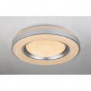 Globo 41741-48RGB LED stropní svítidlo Colla 1x48W | 200-2000lm | 3000K-6500K - dálkový ovladač, stmívatelné, měnič barev, fixace barev, noční osvětlení, opál, bílá