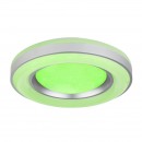 Globo 41741-48RGB LED stropní svítidlo Colla 1x48W | 200-2000lm | 3000K-6500K - dálkový ovladač, stmívatelné, měnič barev, fixace barev, noční osvětlení, opál, bílá