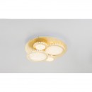 Globo 41908-36 LED stropní svítidlo Tilo 1x36W | 2700lm | 3000K - zlatá
