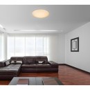 Globo 48363-90RGB LED stropní svítidlo Atreju I 1x90W | 432-4320lm | 3000K-6500K | RGB - dálkový ovladač, fixace barev, stmívatelné, noční osvětlení, opál, bílá