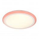 Globo 48378-40RGB LED stropní svítidlo Rudi 1x37W | 260-2600lm | 3000K-6000K | RGB - dálkový ovladač, fixace barev, stmívatelné, noční osvětlení, časovač, paměťová funkce, opál, bílá