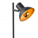Globo 54001-1T LED stolní svítidlo Lotte 1x4W | 136lm | E14 LED | 2700K - černá, zlatá