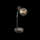 Globo 54347-1T stolní svítidlo Isla 1x4W | E14 LED | 196lm | 3000K - žárovka součástí balení, ohebné rameno, bronzová