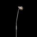 Globo 54348-1S stojací svítidlo Lara 1x4W | E14 LED | 320 lm | 3000K - ohebné rameno, matný nikl