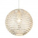 Globo 54502-1H závěsné stropní svítidlo Daxos 1x60W | E27 - chrom