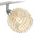 Globo 54502-6 přisazené stropní bodové svítidlo Daxos 6x40W | E14 - chrom