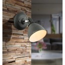 Globo 54646-1 nástěnné svítidlo Jonas 1x40W | E14 - šedá