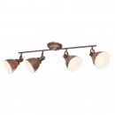 Globo 54647-4 přisazené stropní bodové svítidlo Giorgio 4x40W | E14 - rez