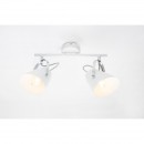 Globo 54654-2 stropní či nástěnné bodové svítidlo Armeca 2x40W | E14 - nastavitelné, bílá