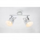Globo 54654-2 stropní či nástěnné bodové svítidlo Armeca 2x40W | E14 - nastavitelné, bílá