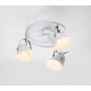 Globo 54654-3 přisazené stropní svítidlo Armeca 3x40W | E14 - nastavitelné, bílá