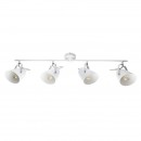 Globo 54654-4 přisazené stropní bodové svítidlo Armeca 4x40W | E14 - nastavitelné, bílá