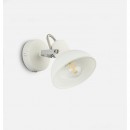 Globo 54657-1 nástěnné svítidlo Amory 1x40W | E14 - vypínač na těle, chrom, bílá