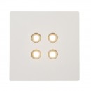 Globo 55010-4D LED stropní svítidlo Christine 1x14,7W | 760lm | 3000K - bílá
