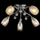 Globo 56688-5 přisazené stropní svítidlo Lilly I 5x40W | E14 - chrom, průhledná