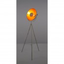 Globo 58323W stojací svítidlo Sandra 1x60W | E27 - bílá, zlatá