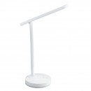 Globo 58346 LED stolní svítidlo Gendry 1x4W | 18-153lm | 6000K | RGB - měnič barev, dotykový stmívač, dotykový vypínač, adaptér, USB, bílá