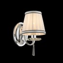 Globo 69032W nástěnná lampa Valle 1x40W | E14 - chrom, bílá