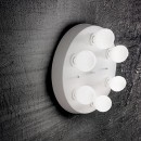stropní svítidlo Ideal Lux Globo PL6 6x60W E27 - bílá