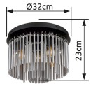 Globo GLB15698D přisazené stropní svítidlo GORLEY  E14