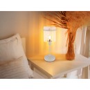 Globo 15698TB stolní lampička GORLEY  E14 | s vypínačem | béžová