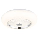 Globo 48071-18 LED přisazené stropní svítidlo GRAHAM | 24W integrovaný LED zdroj | 2038lm | 2700/4000/6000K | bílá