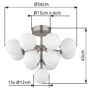 Globo GLB56143-13ND přisazené stropní svítidlo GRAPPY  G9