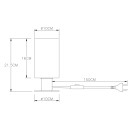 Globo 15465T stolní svítidlo Hadera 1x60W | E27 - černá