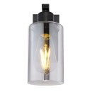 Globo 15465W nástěnné svítidlo Hadera 1x60W | E27 - černá