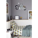 dětské závěsné svítidlo Lucide Harley 2x9W E14 / 1x35W GU10 - elegantní, veselé a stmívatelné