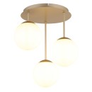 Globo 47441-3CH LED přisazené stropní svítidlo HARMON E14 | béžová